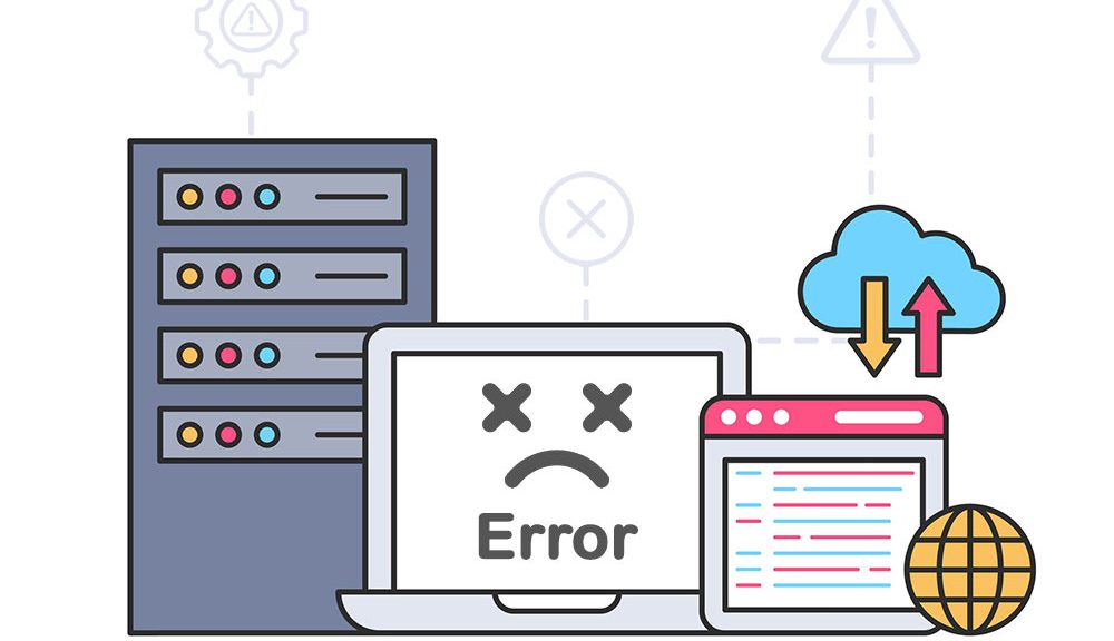 انواع ارور های وب سایت از آشنایی تا رفع آن